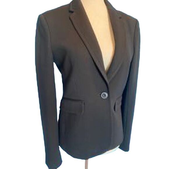 No Use! ATM One Button Blazer Jacket 1 Interior, 3 Exterior Pockets Lined 4 - Picture 2 of 8